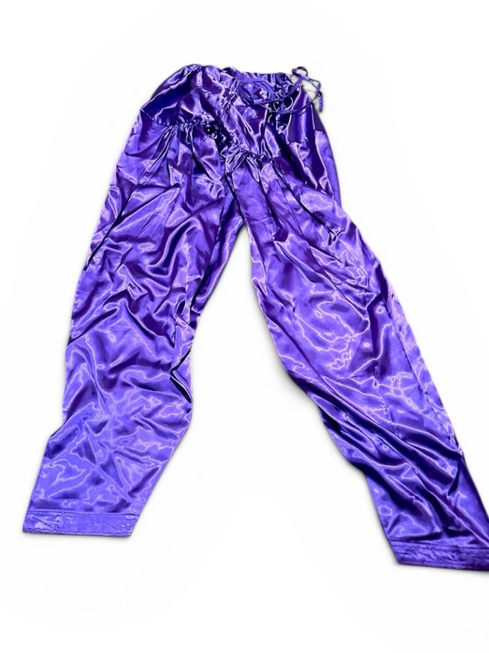 Silky harem pant